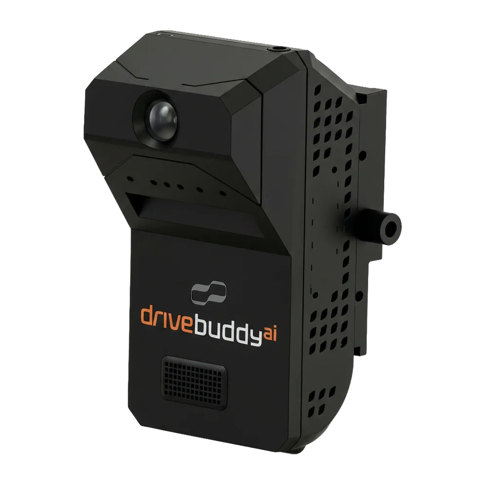 Ananth dual camera ADAS device, front three-quarter view